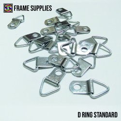 D Ring Zinc plated 